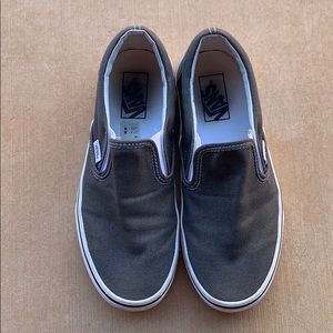 Grey Women’s Slip On Vans